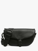 Sac Bandoulire Oxer Cuir Etrier Noir oxer EOXE065M