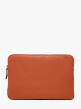 Housse Ordinateur Pc 13'' Flandres Cuir Etrier Orange flandres EFLA8833