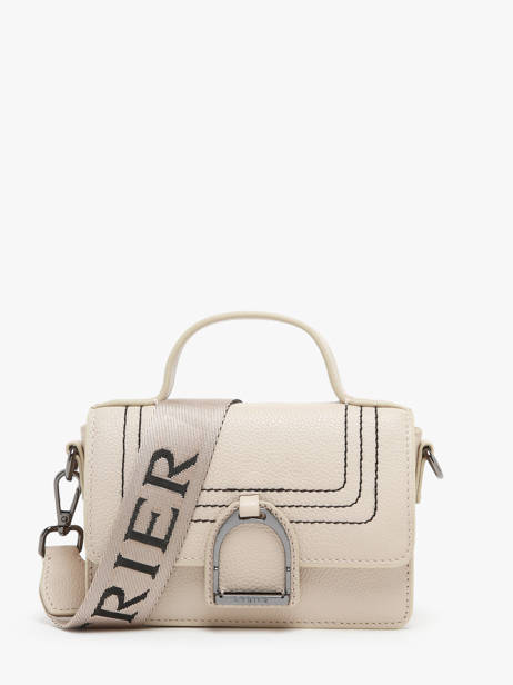 Sac Bandoulière Altesse Surpique Cuir Etrier Beige altesse surpique EALS048X